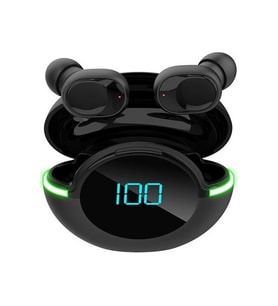 Y80 TWS Bluetooth 5.1 Stereo Kablosuz Kulak İçi Kulaklık Siyah