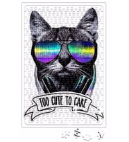 Too Cute To Care Cat Kedi Dj Puzzle 240 Parça Yapboz