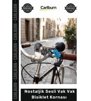 #Korna Krom Kaplama Mekanik Havalı Emniyetli Gidon Uyumlu Nostaljik Sesli Vak Vak Bisiklet Kornası