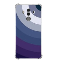 PrintiFy Huawei Mate 10 Pro Uyumlu Köşe Korumalı Renk Cümbüşü E Tasarımlı Şeffaf Silikon Kılıf