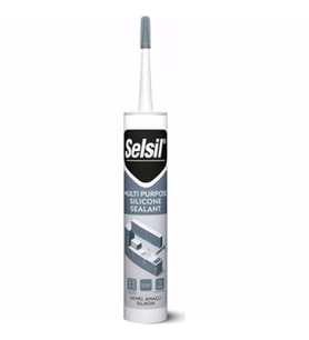 SELSİL GENEL AMAÇLI SİLİKON 280 GR  BEYAZ (Karışık)