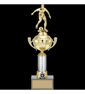 ODAK KUPA - Figürlü Kupalar - Futbol Figürlü Kupalar FG-058 C - 39 cm
