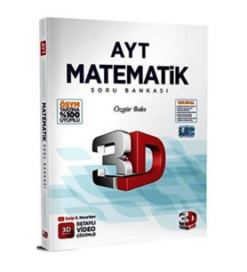 3D - Ayt Matematik Soru Bankası