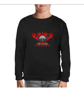 Dream Theater - Logo Star Siyah Çocuk Sweatshirt