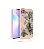 Xiaomi Redmi 9A Uyumlu Kılıf Desenli Kamera Korumalı Parlak Zore Nora Kapak