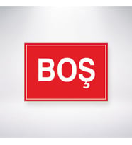 Boş
