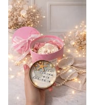Kokulu Mum Hediye Kutusu Okyanusun İncisi - Mumelia Candles Doğal Soya Mum Seti El Yapımı Özel Tasarım