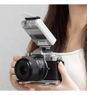 Yongnuo YN6 Micro Bataryalı Sony Uyumlu Tepe Flaşı (Gümüş)