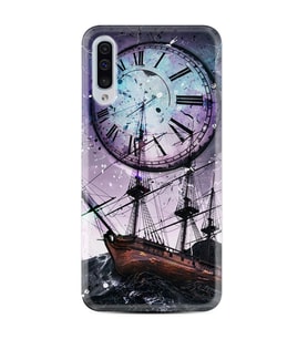 Samsung Galaxy A70 Kılıf Desenli Time 1749
