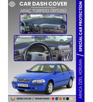 VOLVO S40 (1996-2002) Torpido Örtüsü Ön Göğüs Koruma Torpido Koruma Tam Uyum Araca Özel UV Koruma