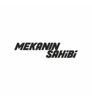 Mekanın Sahibi Araba Sticker siyah 16x4 CM (Siyah)