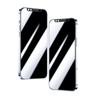 iPhone 12 Secret Temperli Cam Ekran Koruyucu (Siyah)