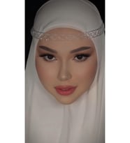 Kristal Boncuklu X Model Çapraz Tasarım Gelin Başı Tacı Kristal Saç Aksesuarı