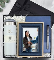 Stanley Termos & Defter & Kalem & Çerçeve Premium Hediye Seti