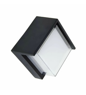 CATA CT-7078 Bora LED Bahçe Aplik 7W 3200K Günışığı Siyah Kasa Sıva Üstü Dış Mekan IP54