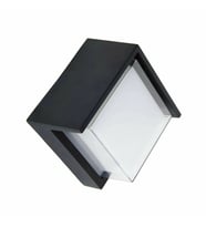 CATA CT-7078 Bora LED Bahçe Aplik 7W 3200K Günışığı Siyah Kasa Sıva Üstü Dış Mekan IP54