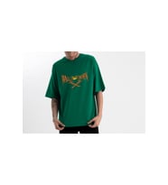 Unisex Oversize Hallowen Tshirt (Yeşil)