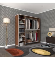 Kenzlife giysi dolabı abdurrahman 180*180*40 cvz gardırop
