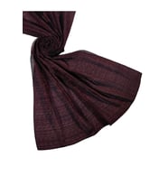 Mısırlı Eşarpları Parıltılı Elegance Monogram Prenses Şal (Bordo)