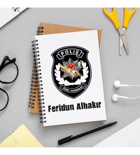 Rozet Polis Defteri Kişiye Özel