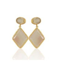 Kadir Jewellery 22 Ayar Altın Kaplama Kadın Sallantılı Küpe -El İşçiliği Ve Hipoalerjenik Küpe