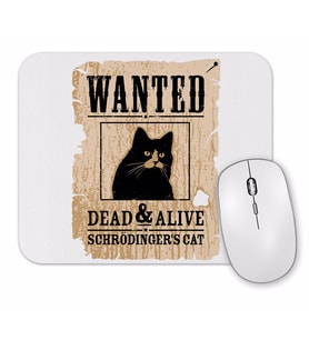 O Gato De Schrödinger  Cat Kedi Mouse Pad