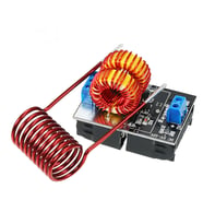 İndüksiyon Isıtıcı Modül 120w DC 5/12V Mini Bobin Kablosuz Yüksek Frekanslı Enerji Güç İletimi Ocak