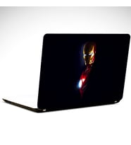 İron Man Siyah Laptop Sticker 13 İnch (34X24CM)