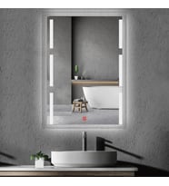 70x120 cm Buğu Çözücülü Kumlamalı Banyo Aynası