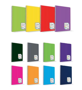 Çınar Colormaxi Spiralli Defter Plastik Kapak Çizgili 72 YP A4 72/1 73001