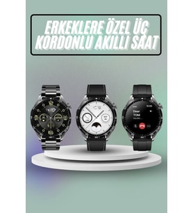 Mey İthalat® Akıllı Saat Ios Android Tüm Telefonlara Uyumlu Çok Fonksiyonlu Amoled Ekran