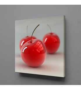 CAM KİRAZ KANVAS TABLO 120x120cm (Karışık)
