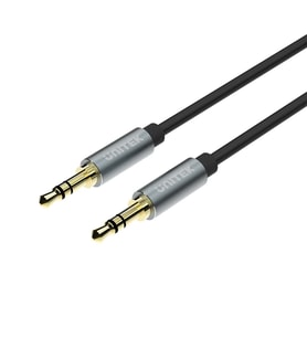 UNITEK 3.5MM AUX SES KABLOSU 1MT ALTIN KAPLAMA (Y-C926ABK)