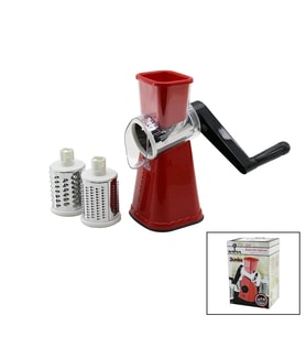 Büyük Kollu Değirmen Rende Doğrayıcı 3pcs Çelik Başlık