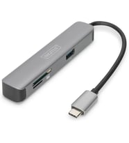 Digitus Usb-C Multiport Docking Station – 5 Port – 1X Hdmi (4K@30Hz) – 2X Usb 3.0 / Usb 2.0 – Kart O