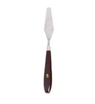CEOART METAL SPATULA TEKLİ NO:5 ( BOYALI AHŞAP) CEO-SN0009