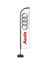 Audi Logolu Yelken Bayrak Set