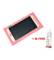 Tkgz Samsung Galaxy J7 Pro 2017 J730 Uyumlu Lcd Ekran Dokunmatik GOLD + B-7000