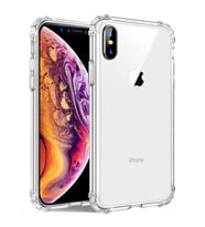 Apple IPhone X / XS Shock Absorbing Darbe Emicili Şeffaf Silikon Kılıf