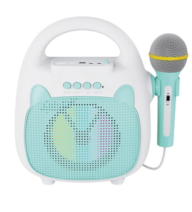 Jwin BK-420 Mikrofonlu Karaoke Hoparlör - Turkuaz