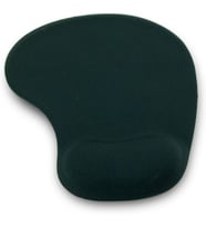 Bilek Destekli Mouse Pad Kumaş Yüzey Kaymaz Alt Taban Kullanıcı Dostu Şık ve Rahat Tasarım Fare Altlığı (Siyah)