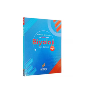 YKS-AYT Biyoloji Ekstrem Yayınları ÖSYM Tarzı Sorulara Hazırlık Soru Bankası