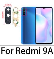 Tkgz Xiaomi Redmi 9A-9C Arka Kamera Camı Lens Yapışkanlı