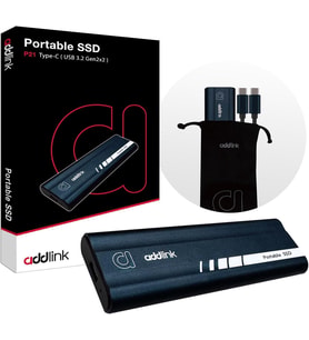 ADDLINK 1TB AD1TBP21B2K 2000-1950MB/s TYPEC SSD Harici Disk