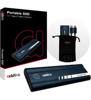ADDLINK 1TB AD1TBP21B2K 2000-1950MB/s TYPEC SSD Harici Disk