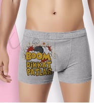 BK Gift Özel Tasarım Eğlenceli Erkek Boxer Serisi - Model 23