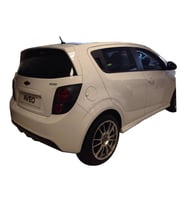 Chevrolet Aveo HB - Sedan 2012 Sonrası Yan Marşpiyel Seti (Plastik)