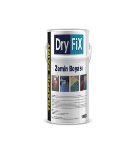 DryFix Traffic Paint Zemin Boyası 18 Kg Ral 5015 Mavi