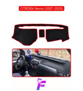 CITROEN NEMO (2007-2020) Torpido Örtüsü Güneşten Korur Kolay Montaj Tam Uyum Hızlı Montaj E9