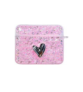 Microsonic AirPods 3. Nesil Kılıf Glitter Shiny Pembe (Pembe)